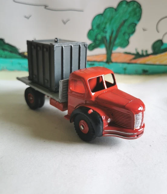 B647 Vintage Dinky Meccano 34B France Berliet 34 GLM Container