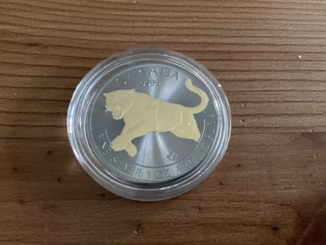 CANADA: 1 Once Argent Or Et Ruthénium, Puma 2016, FDC/UNC 🔥