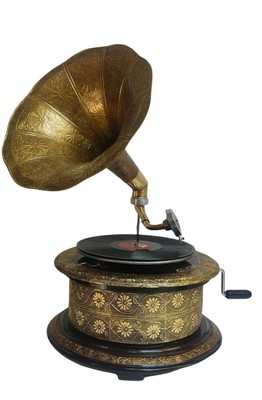 ECS Laiton Vintage Gramophone Phonographe Pour ECS 