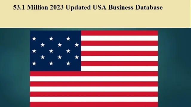 53.1 Million 2023 Updated USA Business Email Database Sales Leads list Marketing