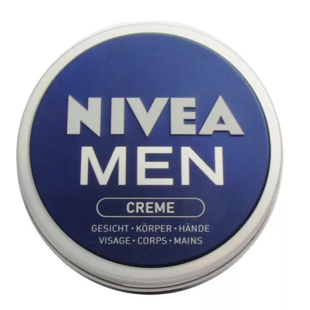 30ml / 75ml /150ml Nivea Creme 4 Men für Gesicht, Körper Hände for Men Handcreme