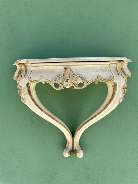 Mensola D'appoggio In Stile Veneziano Con Dipinti (1)