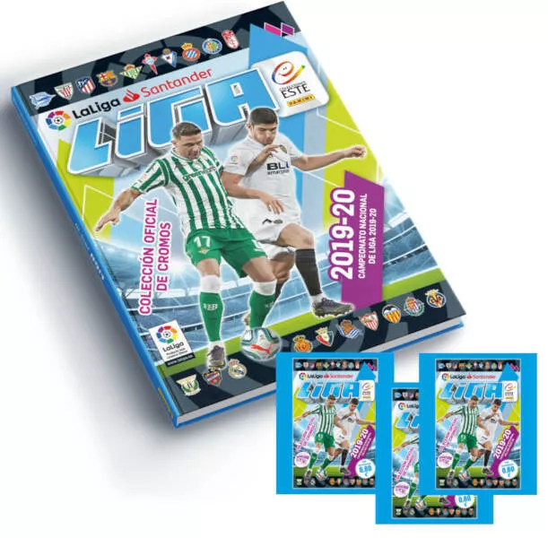 5 X CROMOS Album Liga PANINI Este 2019-2020 Fútbol (LEER LISTADO)