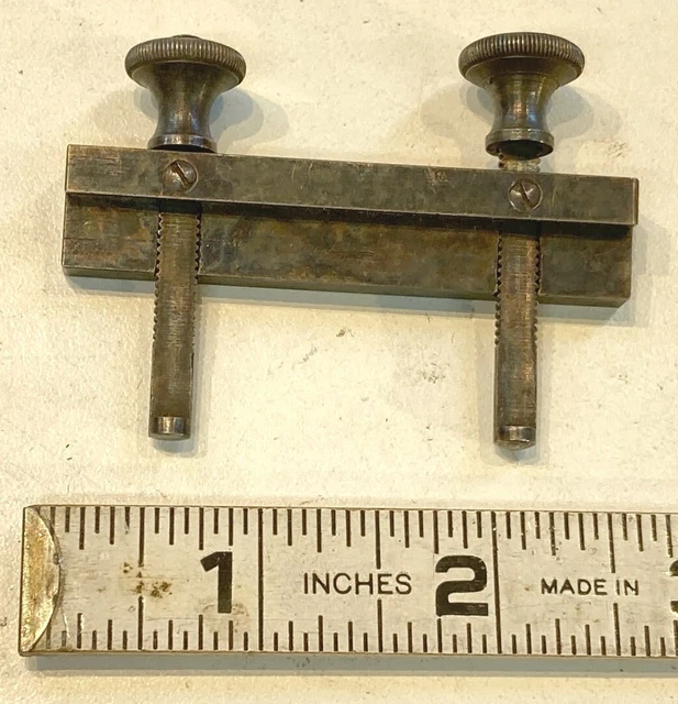 Vintage starrett # 299 rule clamp attachment machinist layout tool Vintage starrett # 299 rule clamp attachment machinist layout tool