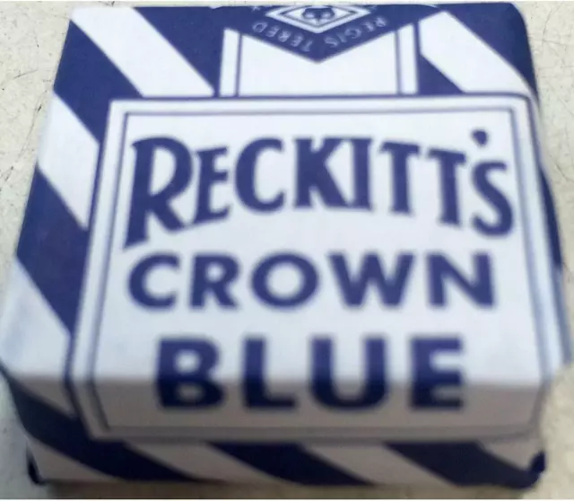 Rickitte Crown Blue Tablets, Bluing Soap