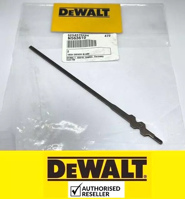 GENUINE DEWALT 16GA Driver Blade for DCN660 DCN661 Nailers OEM