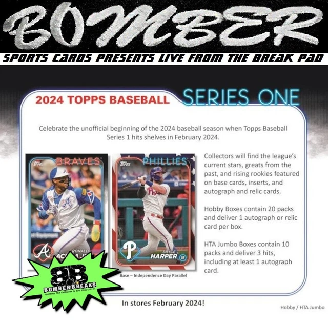OAKLAND ATHLETICS 2024 Topps Series 1 Baseball Hobby 3Box Break 3 0.