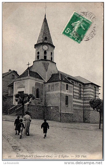 95 MONTIGNY - l'eglise