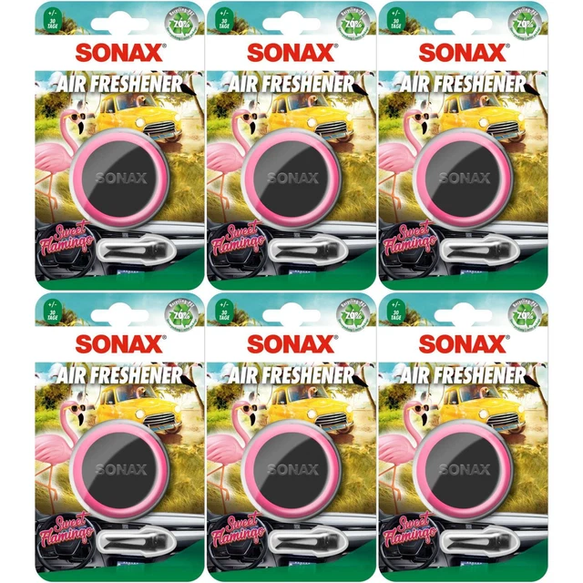 Sonax Air Freshener Sweet Flamingo 14 ml VPE set 6 pezzi 03630410
