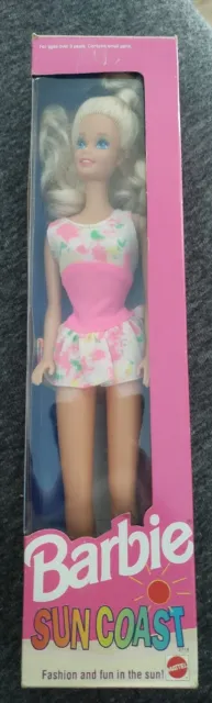1991 Barbie Sun coast Doll Fashion And Fun In The Sun 4218 Doll