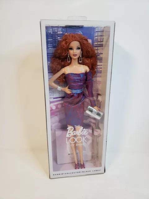 The Barbie Look City Shine Redhead Model Muse Doll 2014 Mattel Cjf50 Nrfb