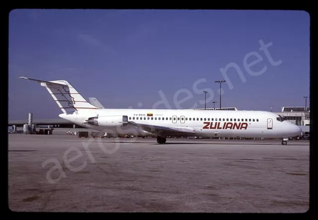 Zuliana Douglas DC-9-31 YV-459C Dec 95 Kodachrome Slide/Dia A8