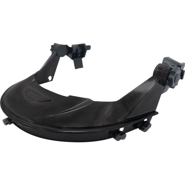 10 x portavisor visiera nera Tuffsafe per caschi di sicurezza e visiere 225 mm nuovo