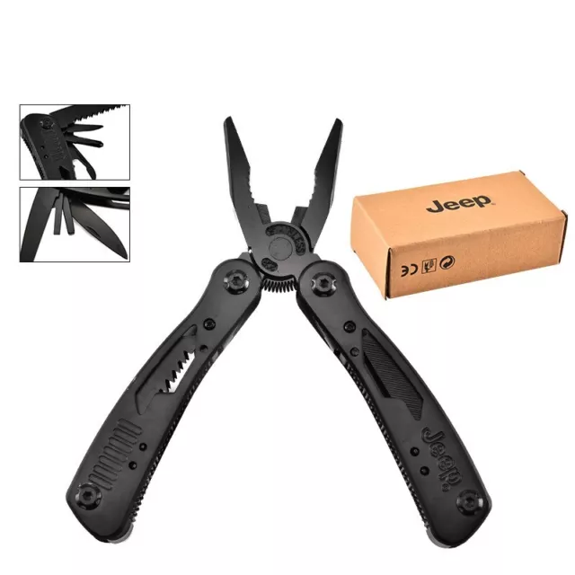 Multi Tool Pocket Knife Pliers Multitool Army Survival Gift Idea Mens 2