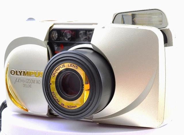 NEAR MINT] OLYMPUS mju Stylus Zoom 140 Deluxe 38-140mm 35mm Film