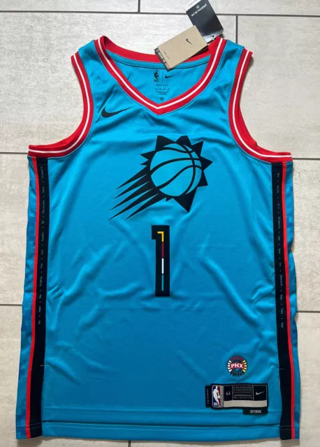 Men's Nike Devin Booker Black Phoenix Suns 2021/22 City Edition Name &  Number T-Shirt