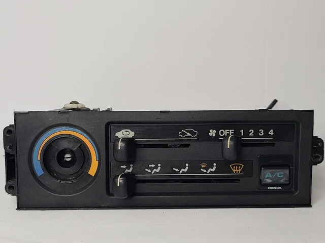 88-91 Honda Civic Hatchback Climate Control Fan Selector Switch OEM