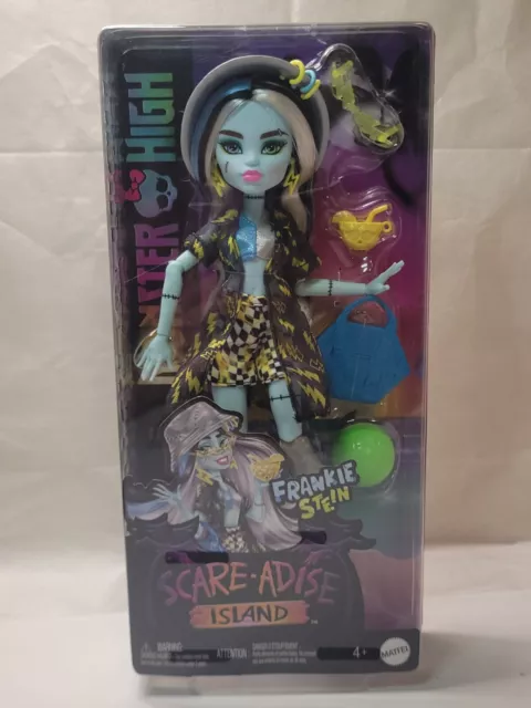 Boneca Monster High 2022 - Frankie Stein Vontageous 29cm - Mattel