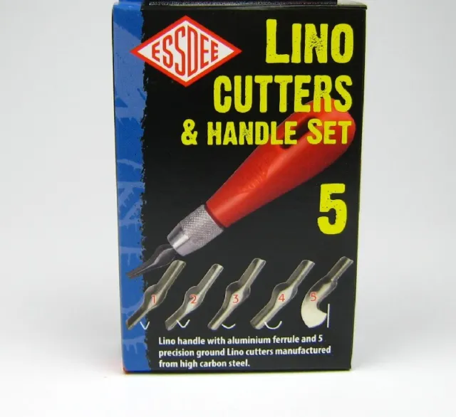 Juego de cortadores de linóleo 6 piezas 501080 Essidee