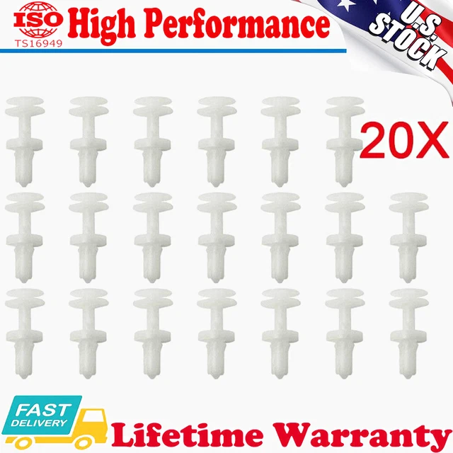 20x Retainer Clip Door Trim Panel Push Type for GM Truck Chevrolet 14.2/13/6.5mm