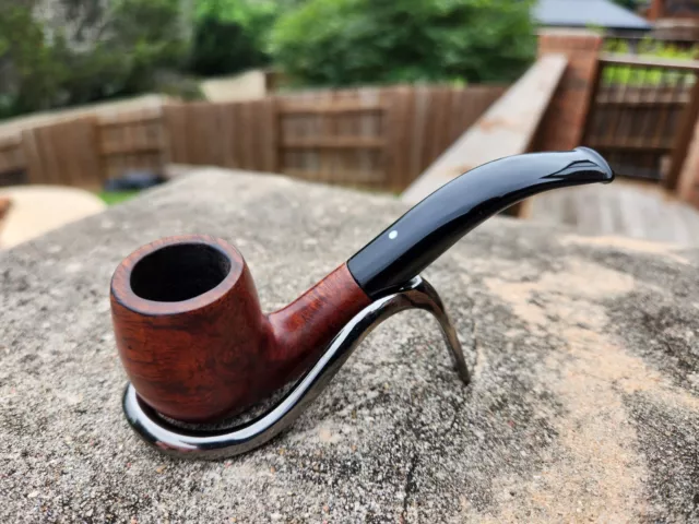 1962 Dunhill Bruyere 53 Bent Billiard Group 3 Pipe