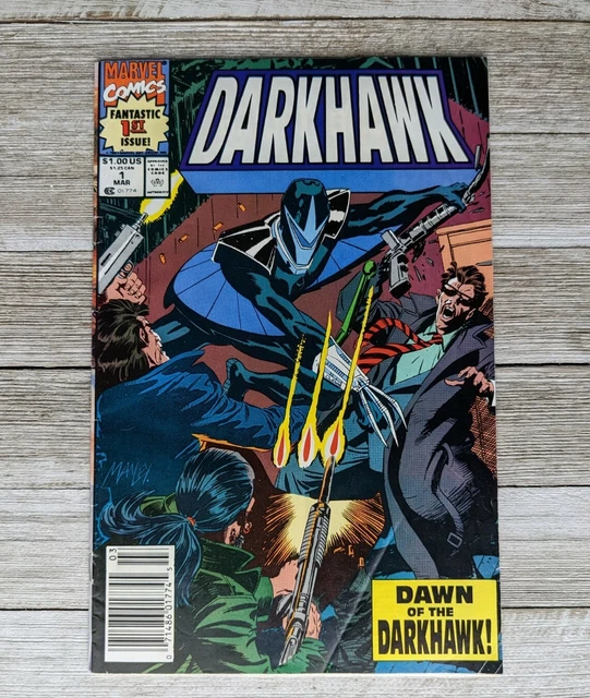 Marvel Comics Darkhawk #1 First Appearance Of Darkhawk Newsstand Variant