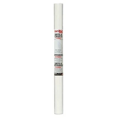 Memo Board Surface, Dry Erase, Adhesive, 18-In. x 6-Ft. -06F-C9042-06