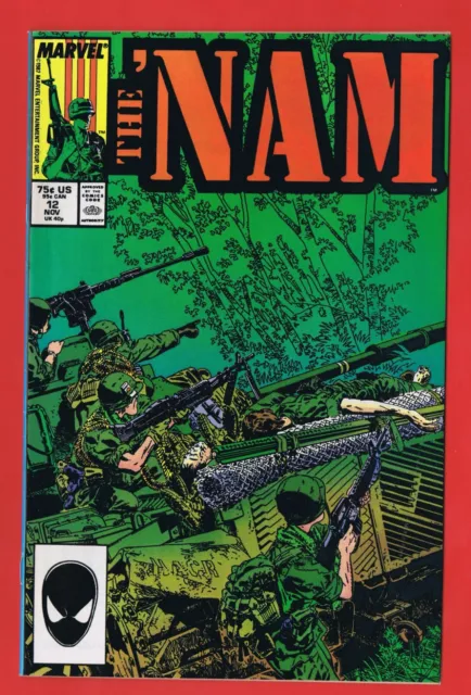 THE 'NAM #12 From Cedar Falls With Love J Severin (MARVEL / VIETNAM WAR 1987) NM