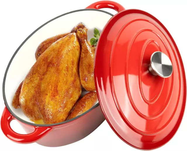 🔥 5 Quart Food Network Enameled Cast-Iron Dutch Oven only $33.99 + Free  Shipping 1. Click  2. Use coupon code…