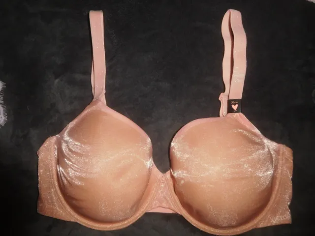 NWT VICTORIAS SECRET Angelight Perfect Coverage Bra Lined Lilac Shine 30A  $12.03 - PicClick