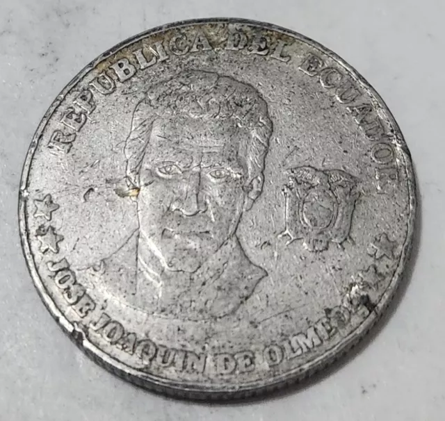 Ecuador 🇪🇨 25 Centavos Coin 2000