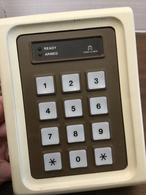Radionics Omegalarm Keypad Issue 148 53-01882-000 Used Untested