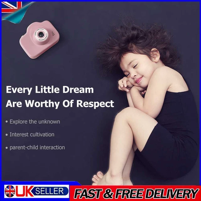 2 Inch HD IPS Screen Kids Photo Camera USB Charging Digital Camera with 32G Card