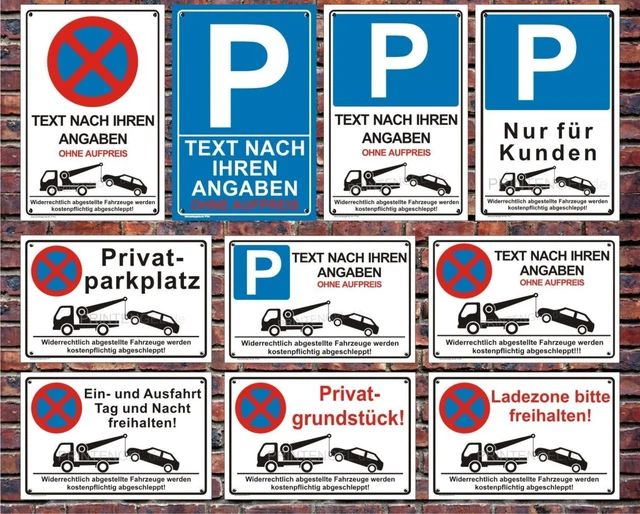 Schraffierte Parkverbotsschild Parken Wieviel Kostet Es picclick.fr