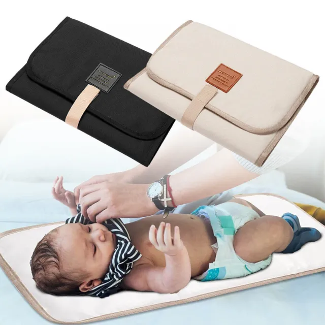 Washable Baby Waterproof Nappy Diaper Travel Portable Foldable Changing Mat Pad