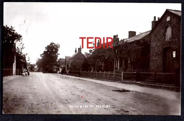 Bedfordshire - Riseley High Street 1913 RP - Postcard
