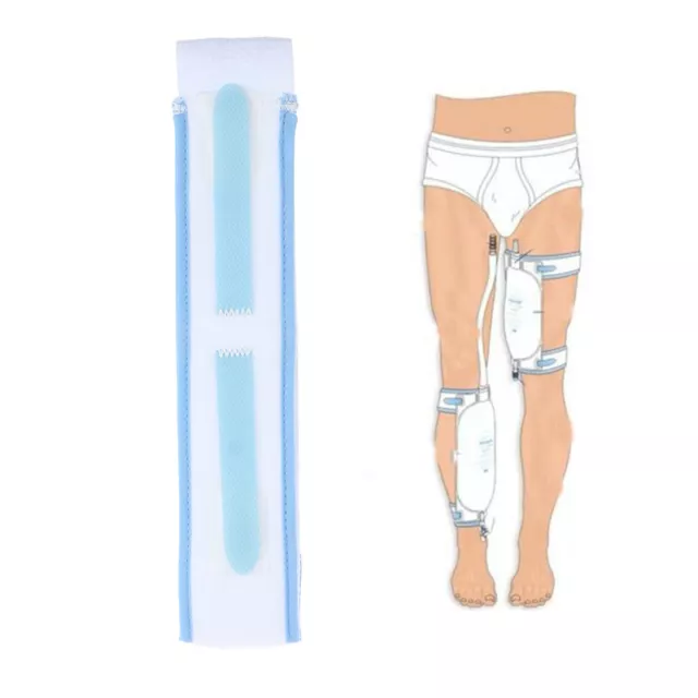 1 pz fissatore elastico esterno resistente sacchetto per urina supporto gambe nastro di fissaggio Sta JW