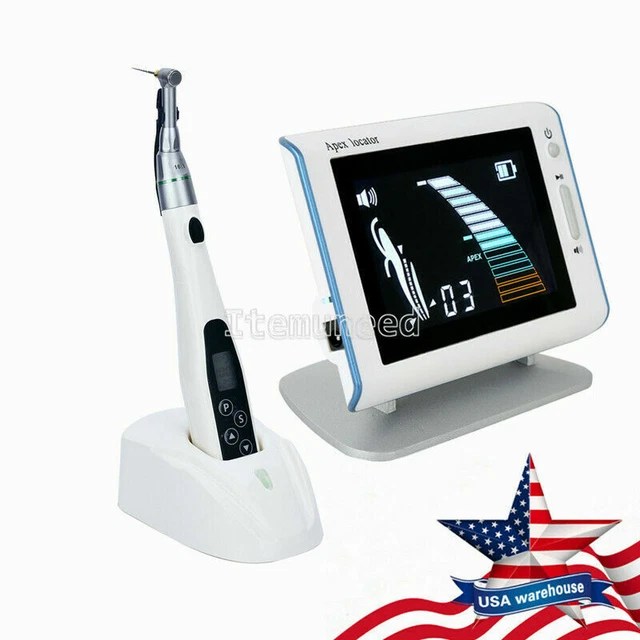 US Dental Wireless 16:1 Mini LED Endo Motor Treatment / Apex Locator DTE DPEX