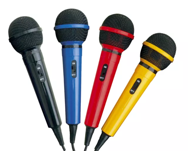 Christmas & New Year Home Party DJ Karaoke Singing Mic Microphone In 5 Colours