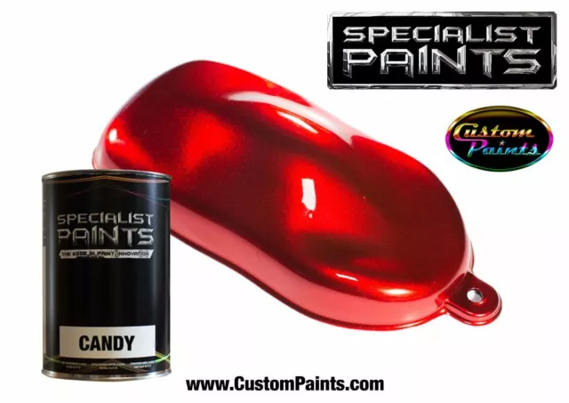 250ml of Candy Red, Automotive Grade Paint, Urethane Based, Custom Paint