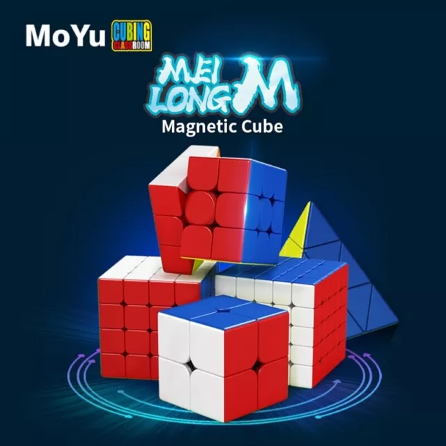 [Serie magnetica MoYu MeiLong] MeiLong 3x3 Pyraminx - Puzzle magnetico tortuoso
