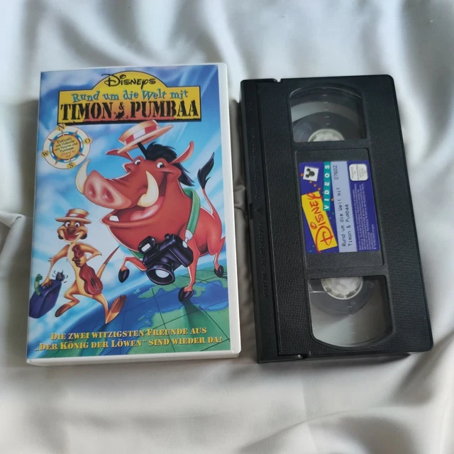 TIMON&PUMBAA RUND UM World With Walt Disney VHS Sammleredit as New