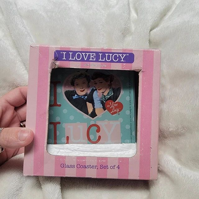 I Love Lucy Table Coasters Set