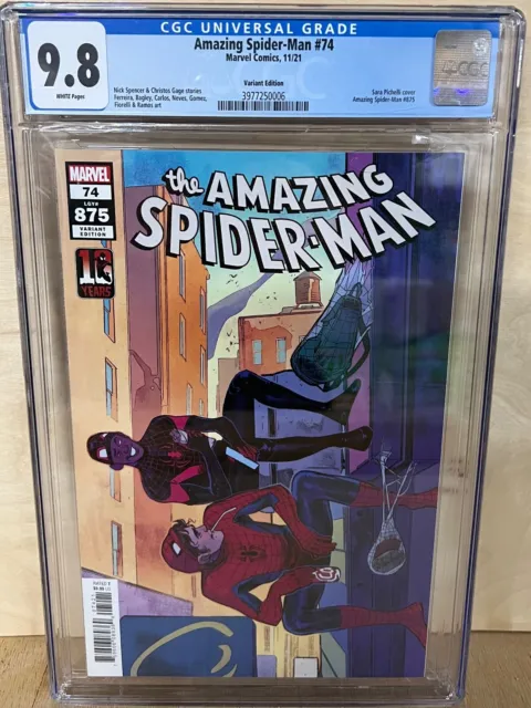 Amazing Spider-Man #74 LGY#875 Variant CGC 9.8 Marvel White Pages