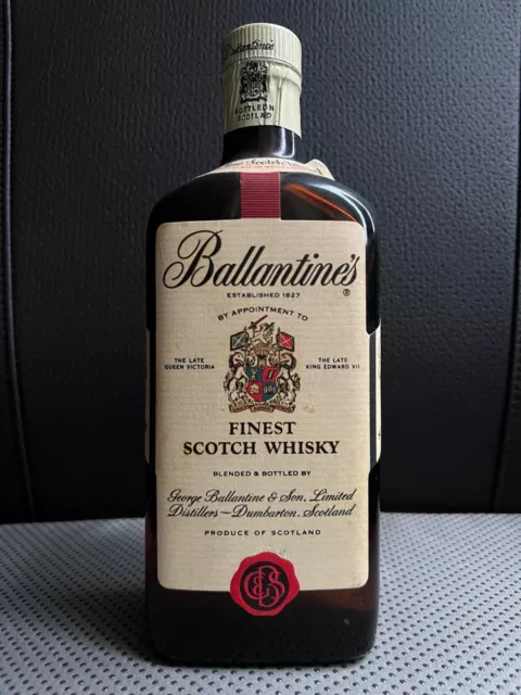 Scotch Whisky Ballantine’s in confezione originale vintage anni 80