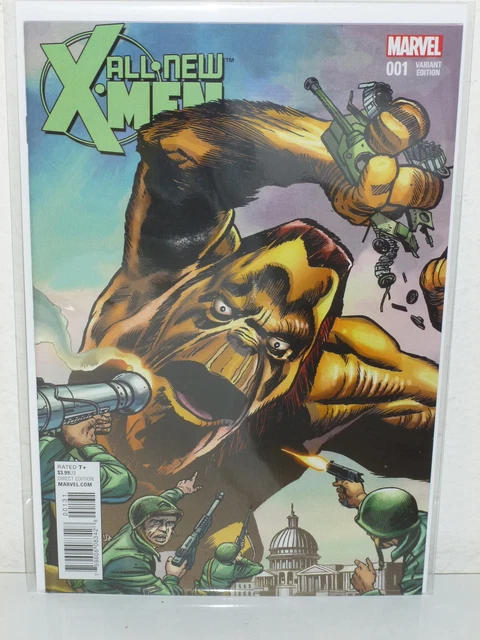 ALL-NEW X-MEN #1 - Kirby Monster Variant - PAUL MOUNTS - Hopeless BAGLEY  Marvel