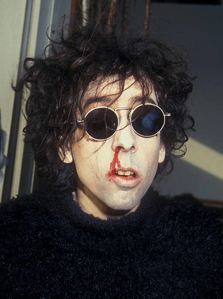 TIM BURTON DURING Tim Burton's 