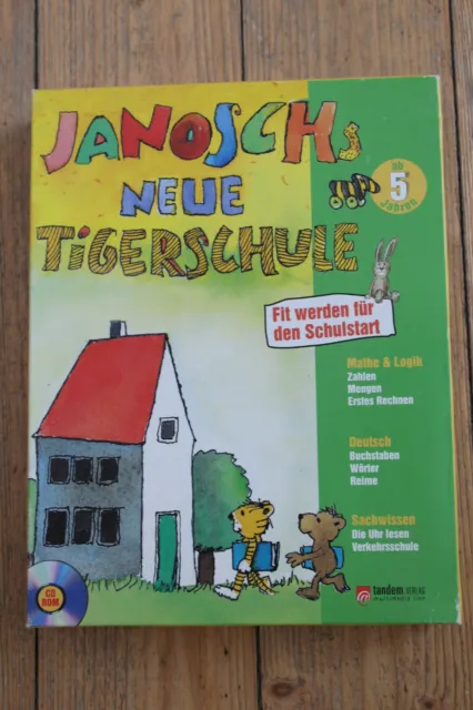 Janusch neue Tigerschule  Mathe & Logik Deutsch Die Uhr Verkehrsschule ab 5 Jahr 2