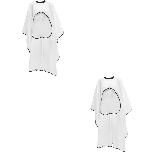 2pcs Haarschnitt Salon Schürze Großgröße Friseur Cape Apron Professionelle