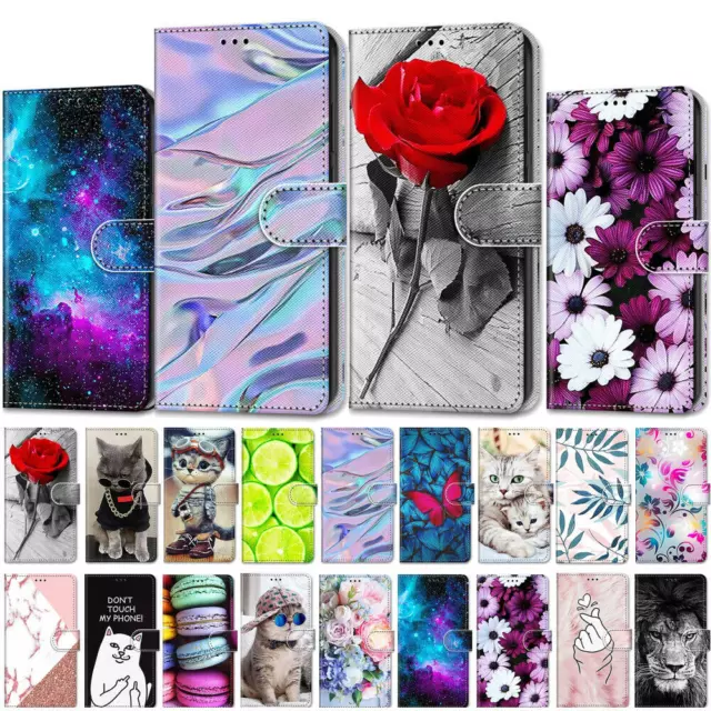 Cat Flower Butterfly Phone Case For Samsung A12 A22 A32 A52 A72 A42 A03 Core A02